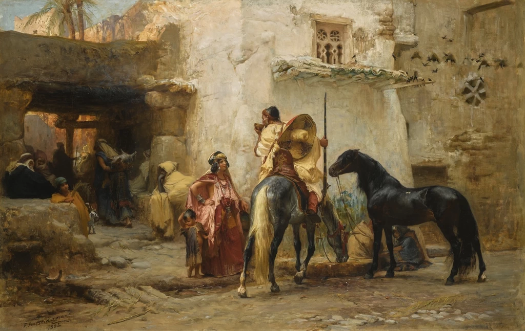 Strada in Algeria, 1882